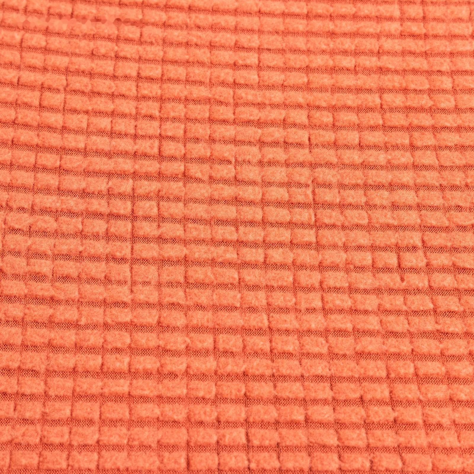 Чехол на стул Комфорт трикотаж жаккард, цвет терракотовый, 100% полиэстер