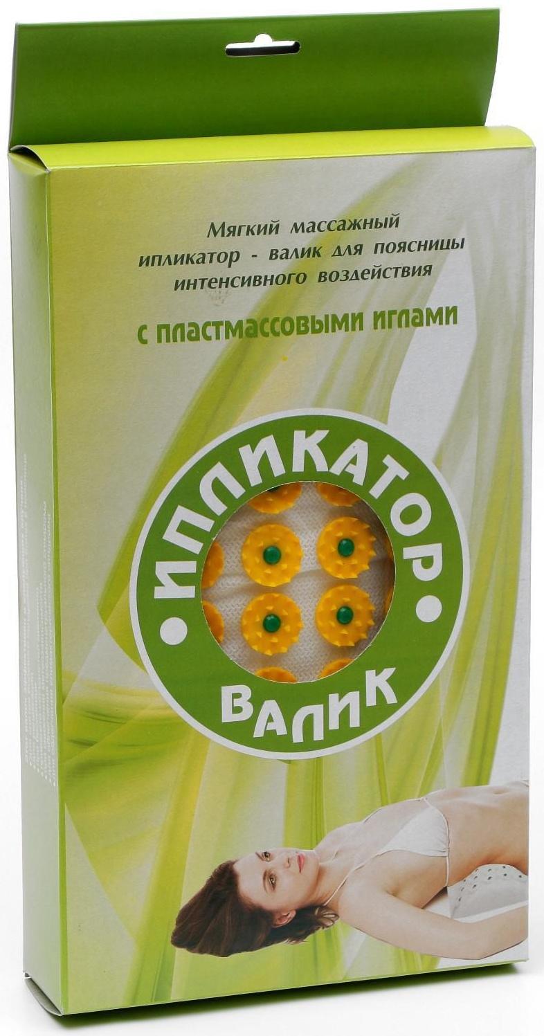 Аппликатор Кузнецова, валик для поясницы, спанбонд, 19 x 32 см.