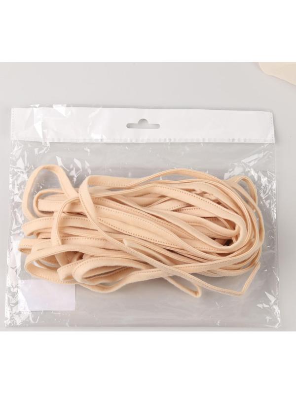 Лента тоннельная, односторонняя, 10 мм, 10 ± 0,5 м, цвет бежевый