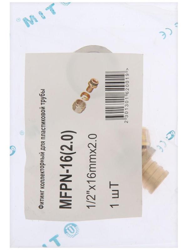 Евроконус TIM MFPN-16(2.0), для теплого пола, 1/2