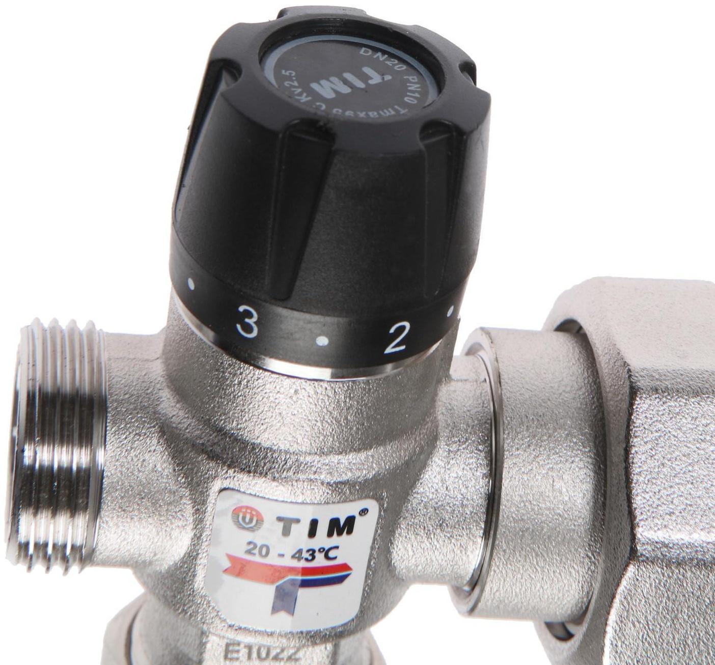 Насосно-смесительный узел TIM JH-1035, 20-43°, без насоса