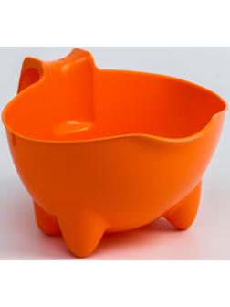 Ковш для купания и мытья головы, детский банный ковшик, хозяйственный «Буль-Буль», 600 мл., цвет МИКС