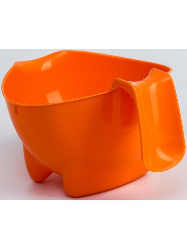 Ковш для купания и мытья головы, детский банный ковшик, хозяйственный «Буль-Буль», 600 мл., цвет МИКС