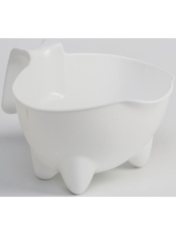 Ковш для купания и мытья головы, детский банный ковшик, хозяйственный «Буль-Буль», 600 мл., цвет МИКС