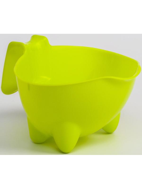 Ковш для купания и мытья головы, детский банный ковшик, хозяйственный «Буль-Буль», 600 мл., цвет МИКС