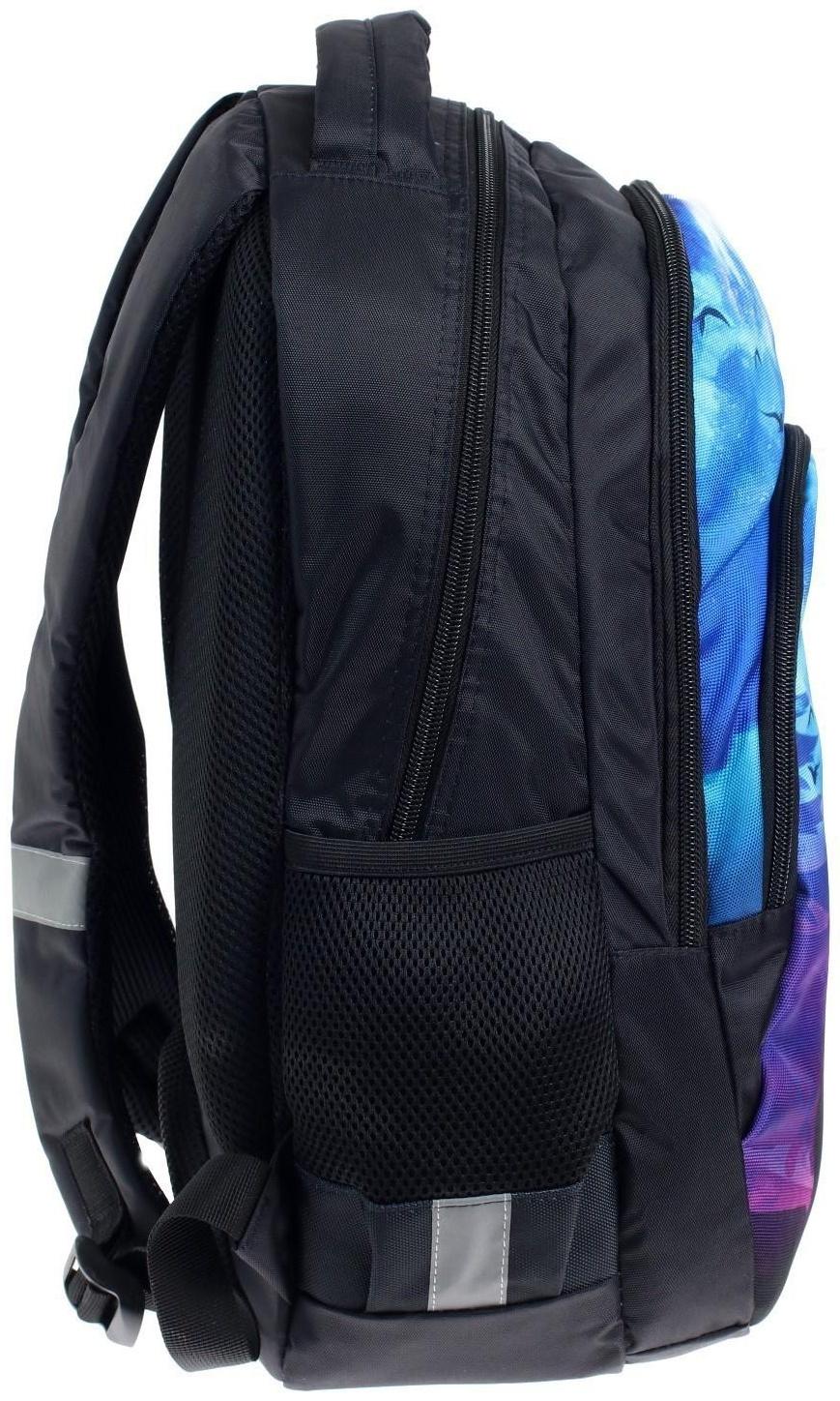 Рюкзак молодёжный, 44 х 30 х 17 см, эргономичная спинка, Calligrata Р 