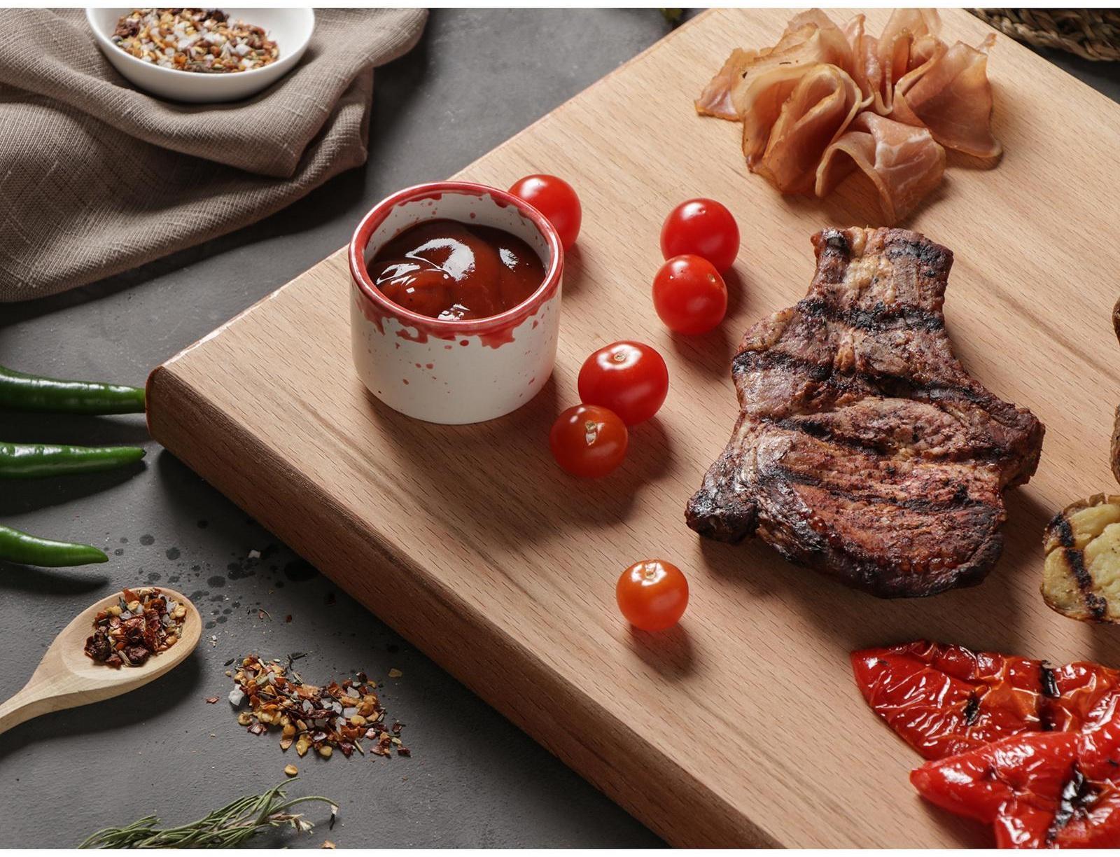 Доска разделочная Mаgistrо, цельный массив бука, 40×30×3 см, толщина 2.5-3 см