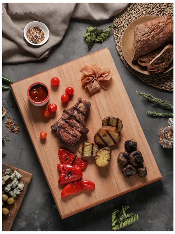 Доска разделочная Mаgistrо, цельный массив бука, 40×30×3 см, толщина 2.5-3 см