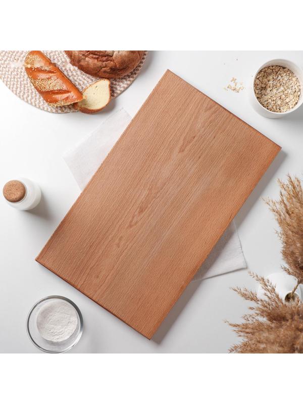 Доска разделочная Mаgistrо, цельный массив бука, 50×30×3 см, толщина 2.5-3 см