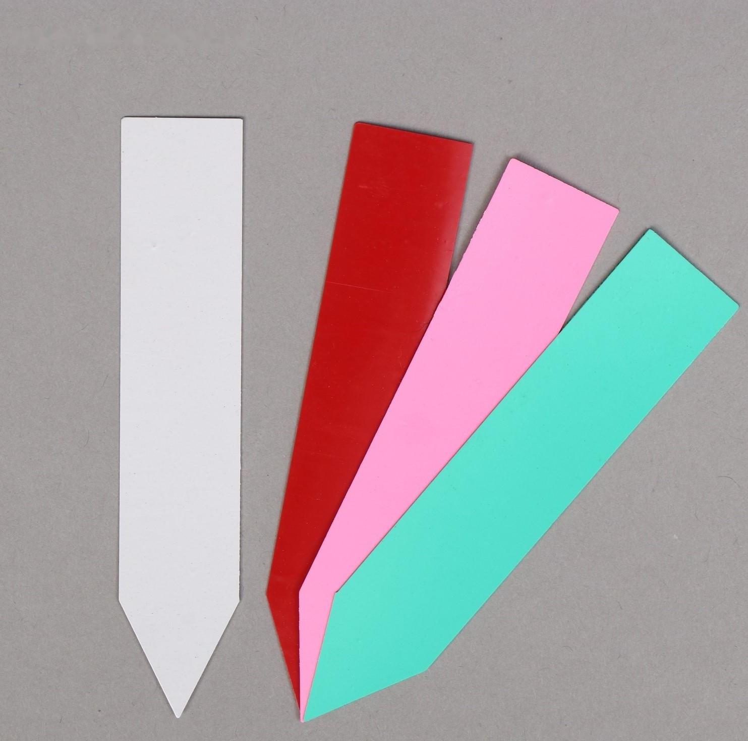 Бирки садовые для маркировки, 10 см, набор 20 шт., пластик, цвет МИКС