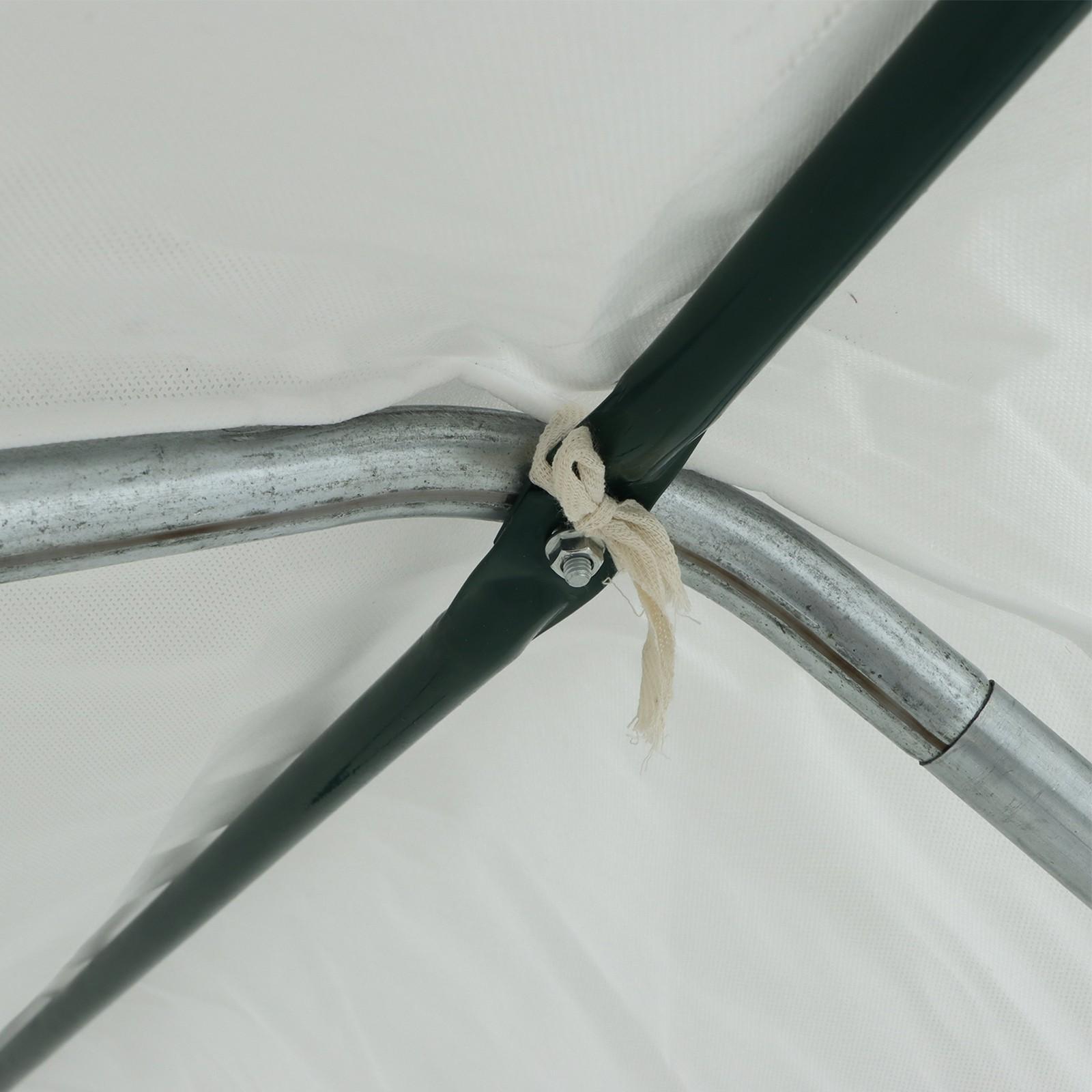 Теплица, 2.5 × 2.45 × 2.1 м, оцинкованный каркас, профиль 25 × 25 мм, спанбонд 90 г/м²