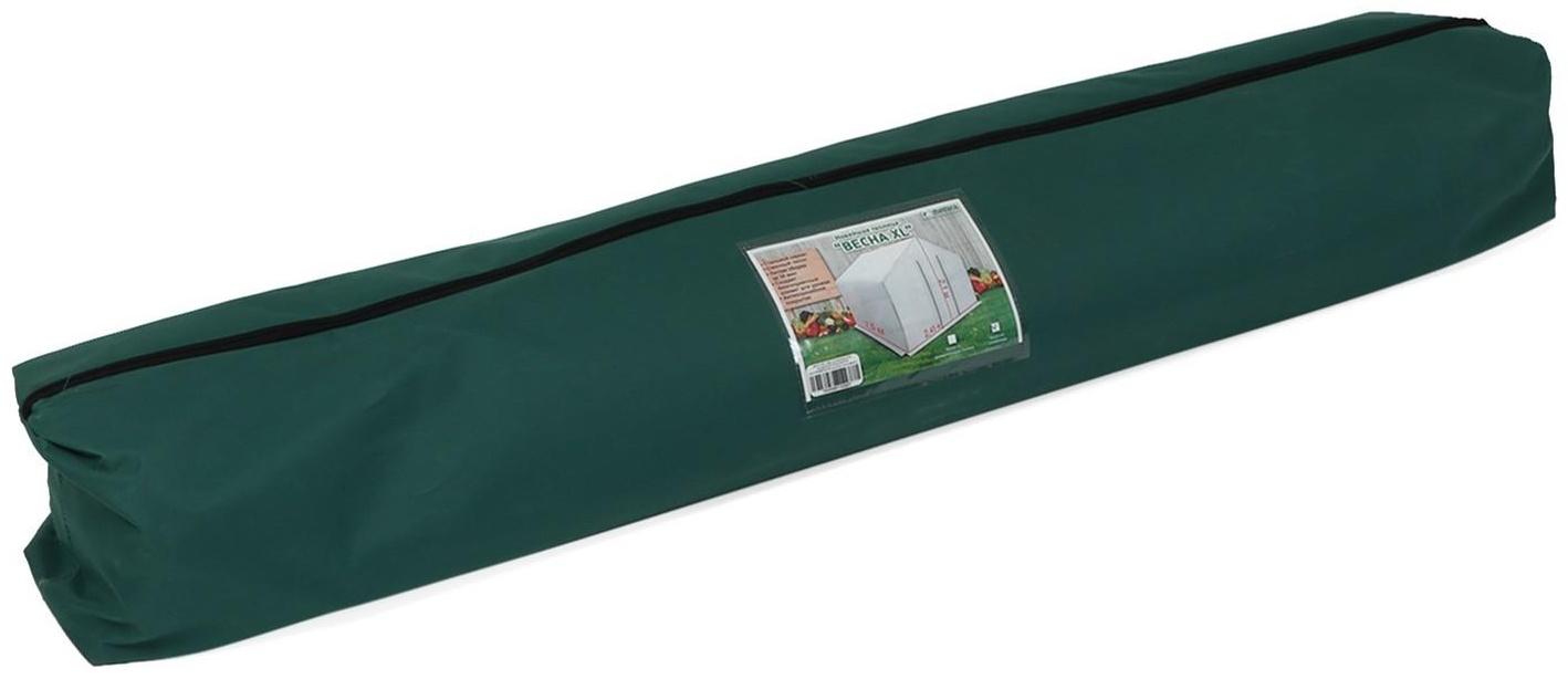 Теплица, 2.5 × 2.45 × 2.1 м, оцинкованный каркас, профиль 25 × 25 мм, спанбонд 90 г/м²