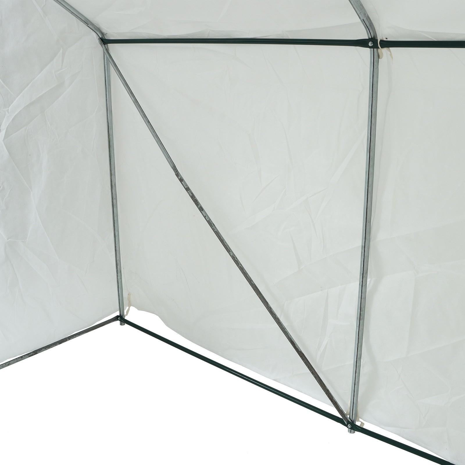 Теплица, 2.5 × 2.45 × 2.1 м, оцинкованный каркас, профиль 25 × 25 мм, спанбонд 90 г/м²