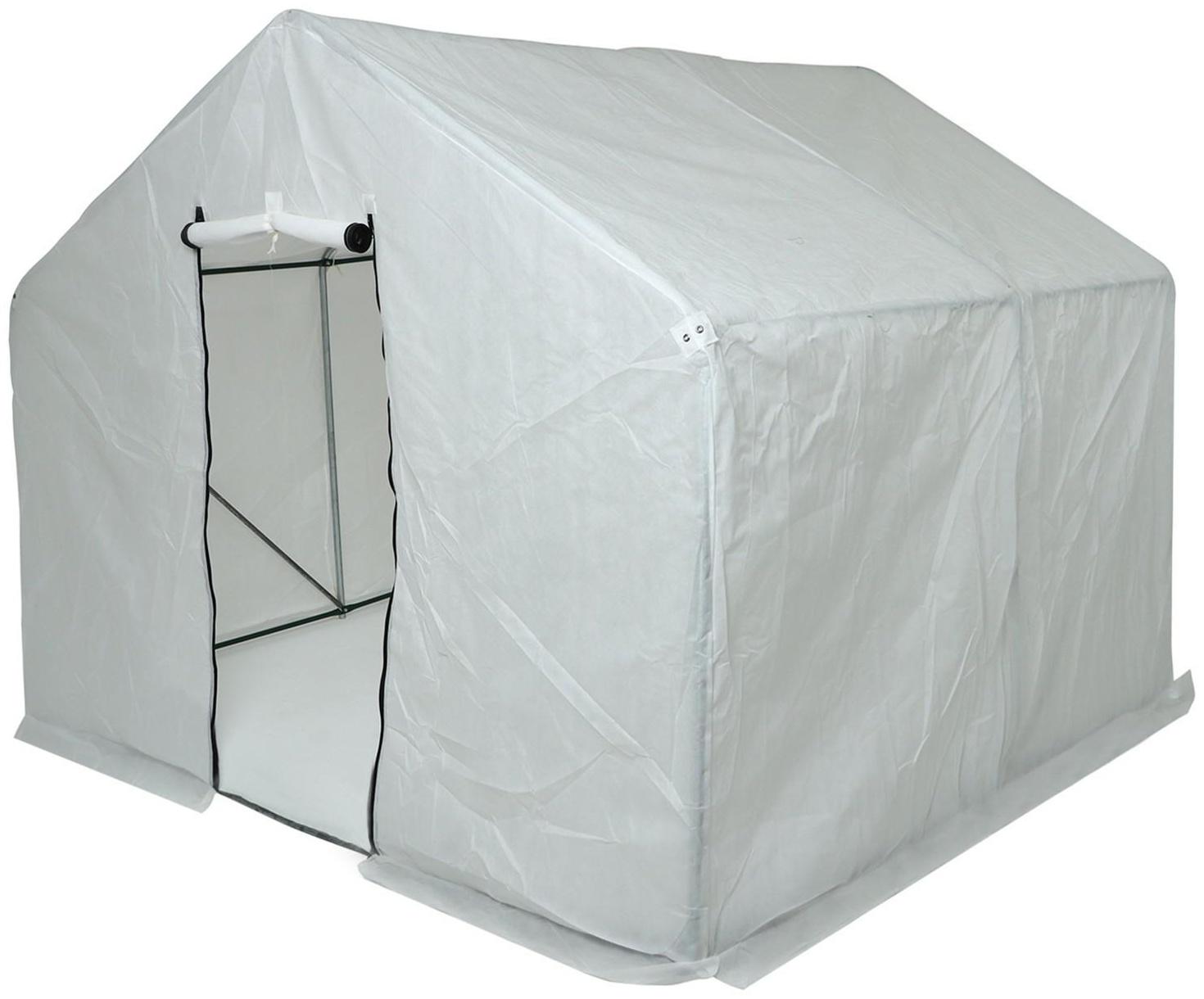 Теплица, 2.5 × 2.45 × 2.1 м, оцинкованный каркас, профиль 25 × 25 мм, спанбонд 90 г/м²