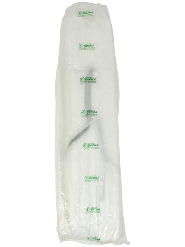 Теплица, 6.1 × 2.45 × 2.1 м, оцинкованный каркас, профиль 25 × 25 мм, спанбонд 90 г/м²