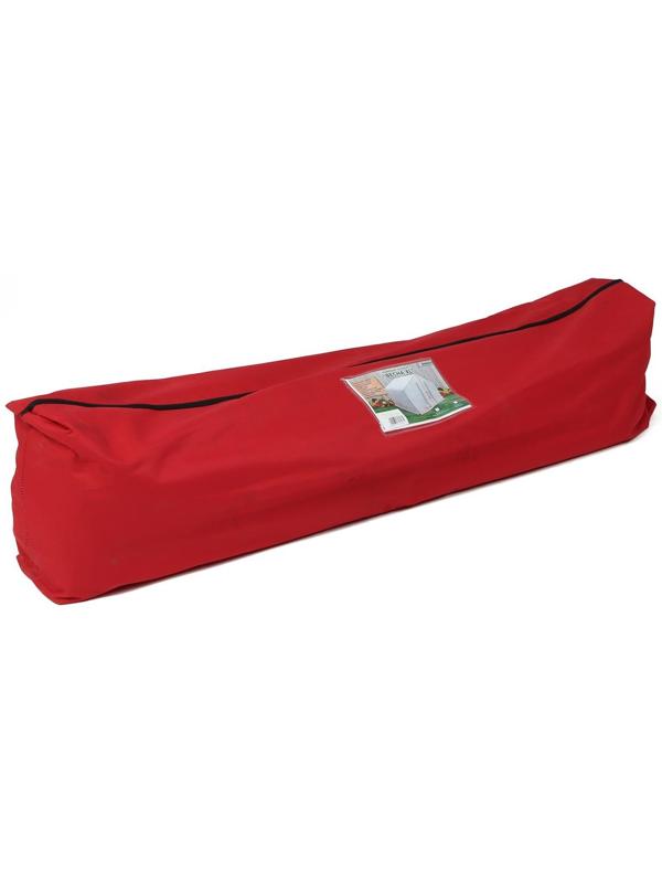 Теплица, 6.1 × 2.45 × 2.1 м, оцинкованный каркас, профиль 25 × 25 мм, спанбонд 90 г/м²