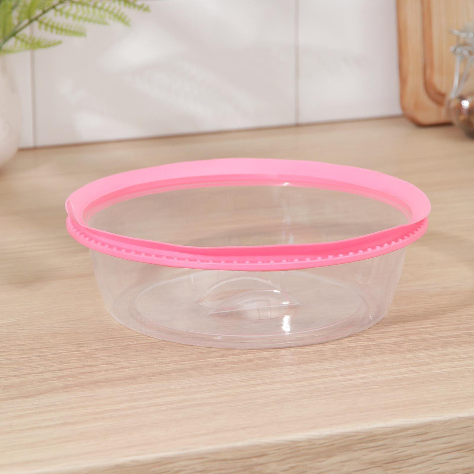 Крышка силиконовая для СВЧ, 20×20×6 см, цвет МИКС