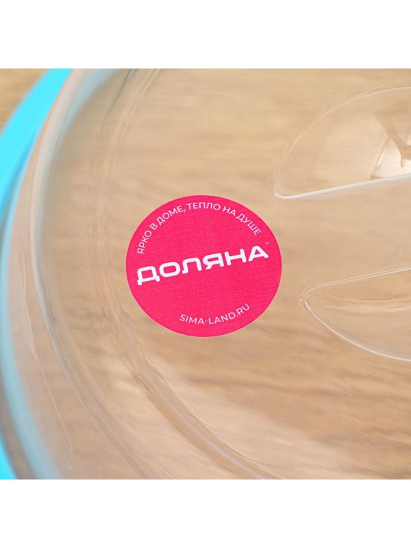 Крышка силиконовая для СВЧ, 20×20×6 см, цвет МИКС