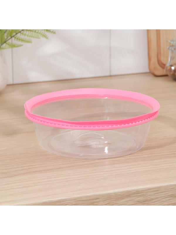 Крышка силиконовая для СВЧ, 20×20×6 см, цвет МИКС