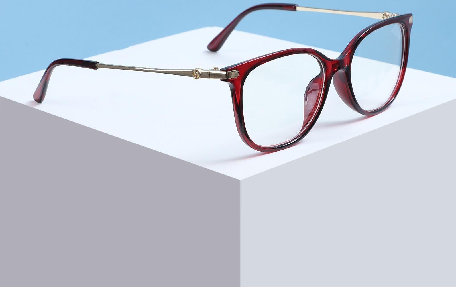 Очки компьютерные Sunshine 16563 C54, цвет бордовый