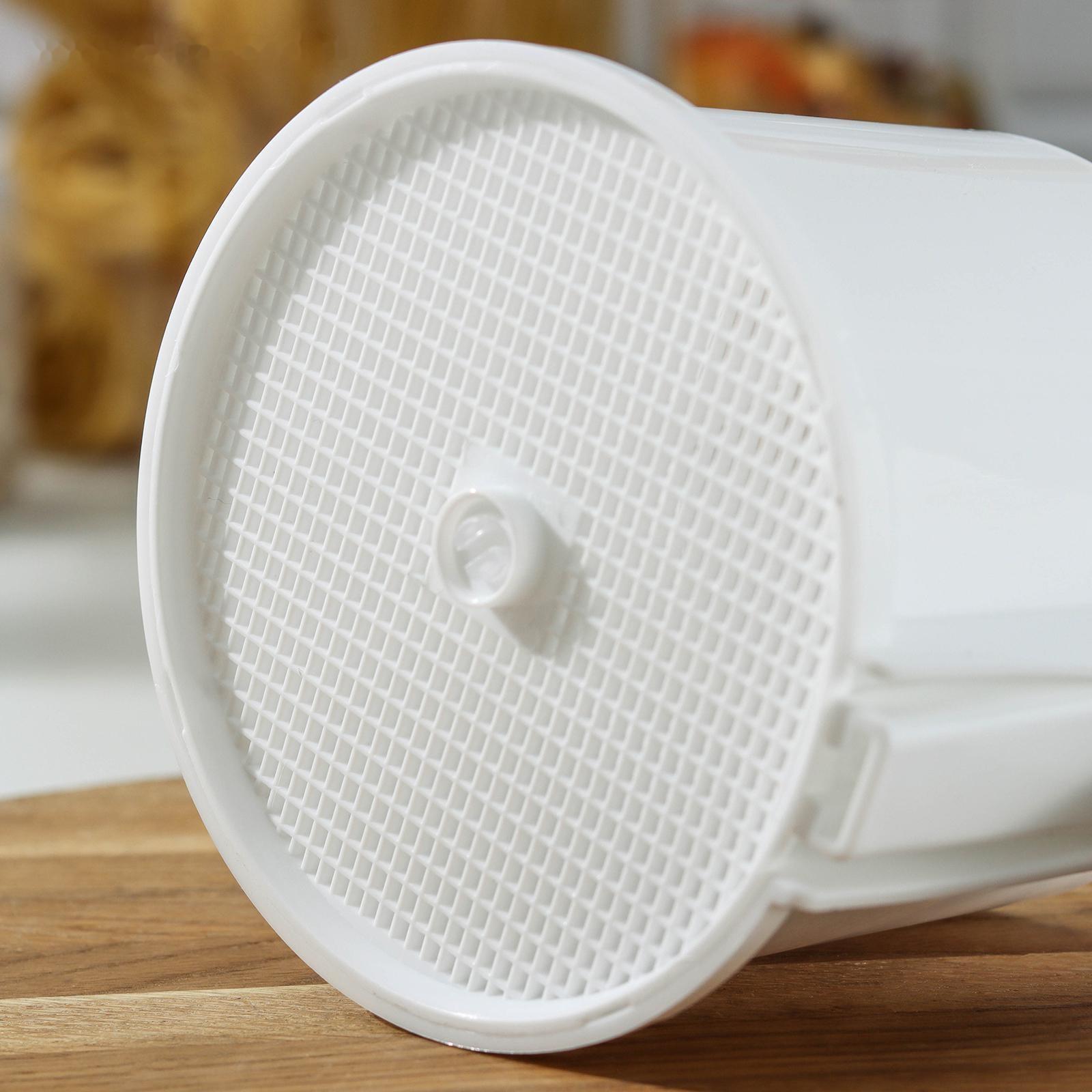 Просеиватель для муки Альтернатива, 22×12 см, цвет белый