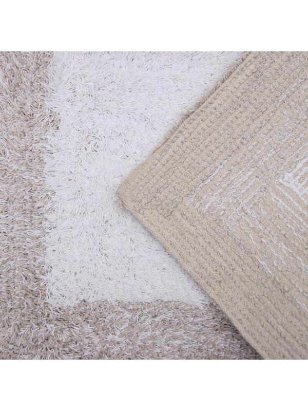 Коврик для ванной «Акварель», 40×60 см, 1250 г/м2, цвет бежевый