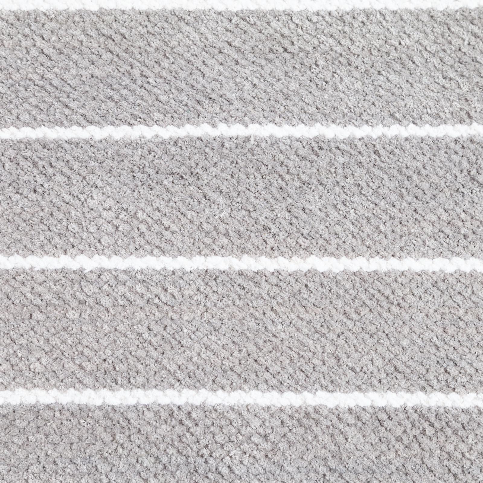 Ковер Strip Grey 60х100 ± 3 см, 1400 гр/м2, 100% хлопок