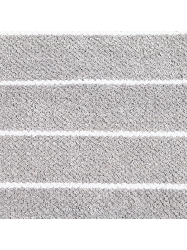 Ковер Strip Grey 60х100 ± 3 см, 1400 гр/м2, 100% хлопок