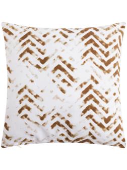 Наволочка декоративная 40х40 см, Zigzags beige, 100% хлопок
