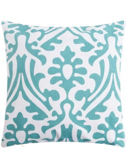 Наволочка декоративная 40х40 см, Monograms mint, 100% хлопок