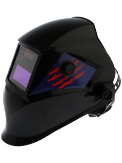 Маска сварщика ТУНДРА Pro Ф4, хамелеон, 90х35 мм, DIN 4/9-13, внешняя регулировка, Li п/п