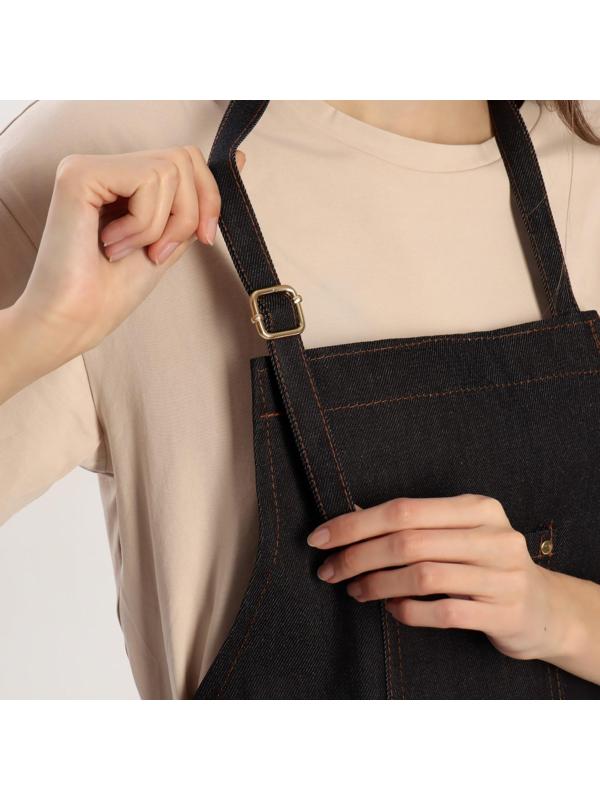 Фартук для мастера, джинсовый, цвет синий