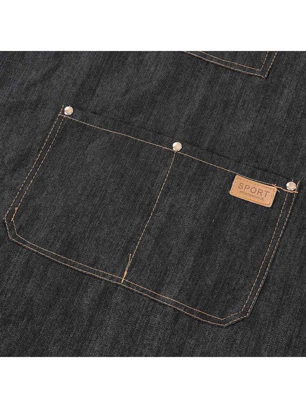 Фартук для мастера, джинсовый, цвет синий