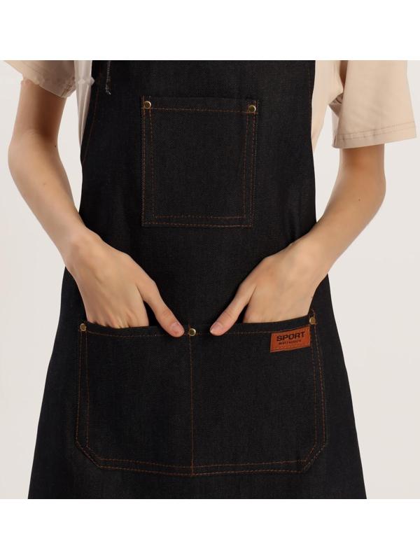 Фартук для мастера, джинсовый, цвет синий