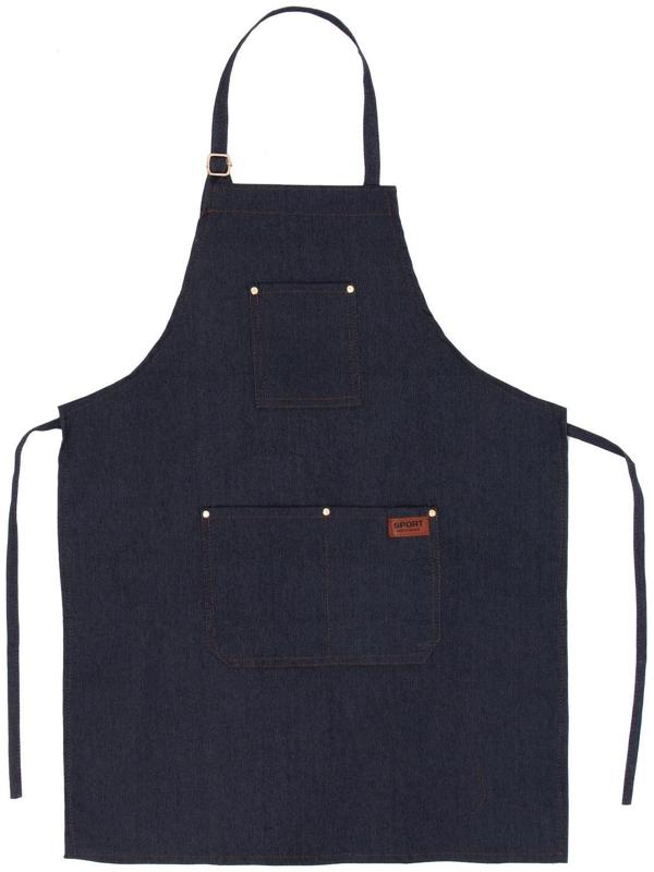 Фартук для мастера, джинсовый, цвет синий