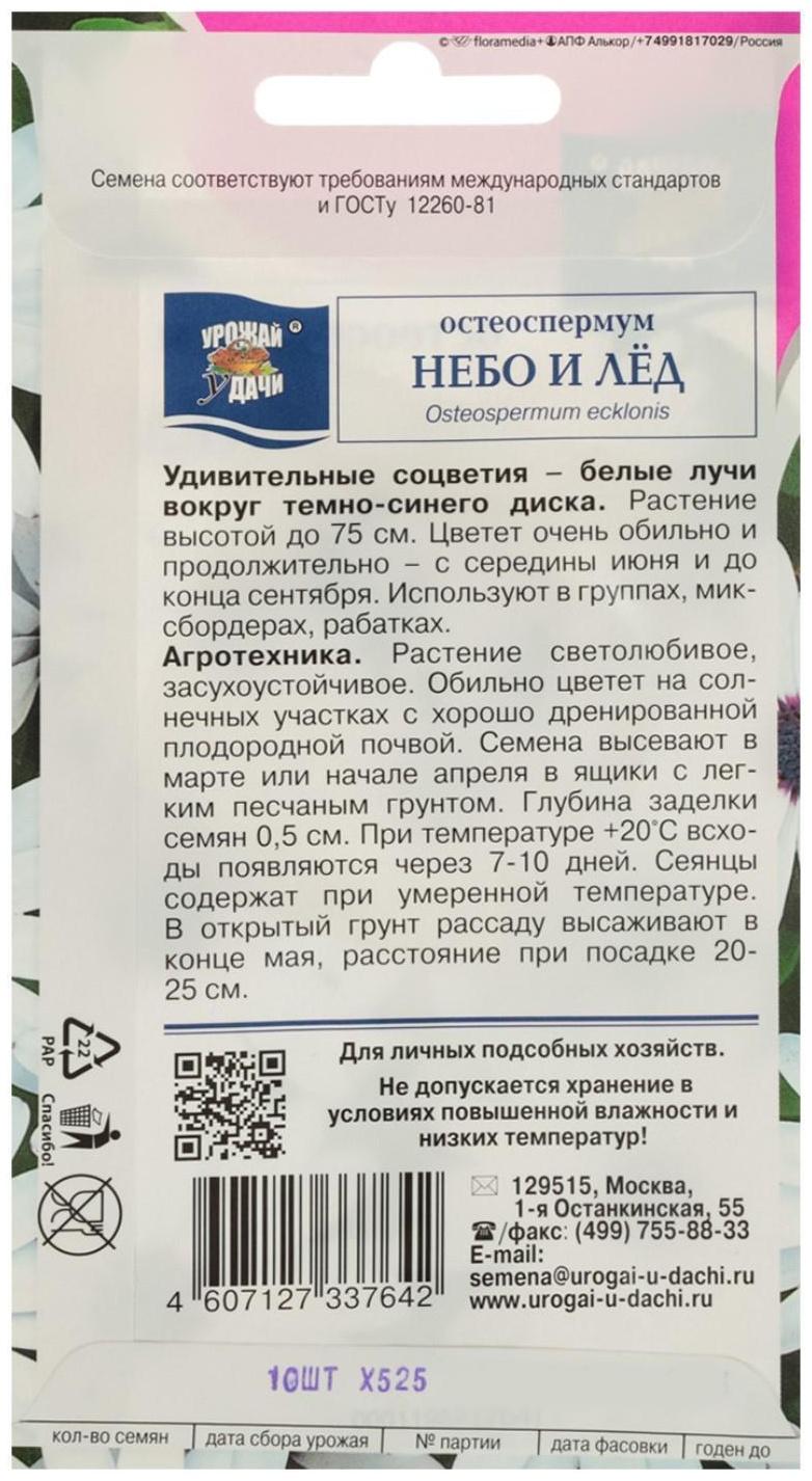 Семена цветов Остеоспермум 