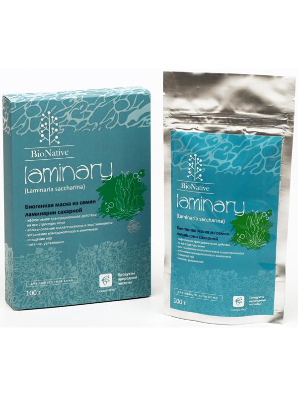 Маска для лица коллагеновая Bionative Laminary, 100 г