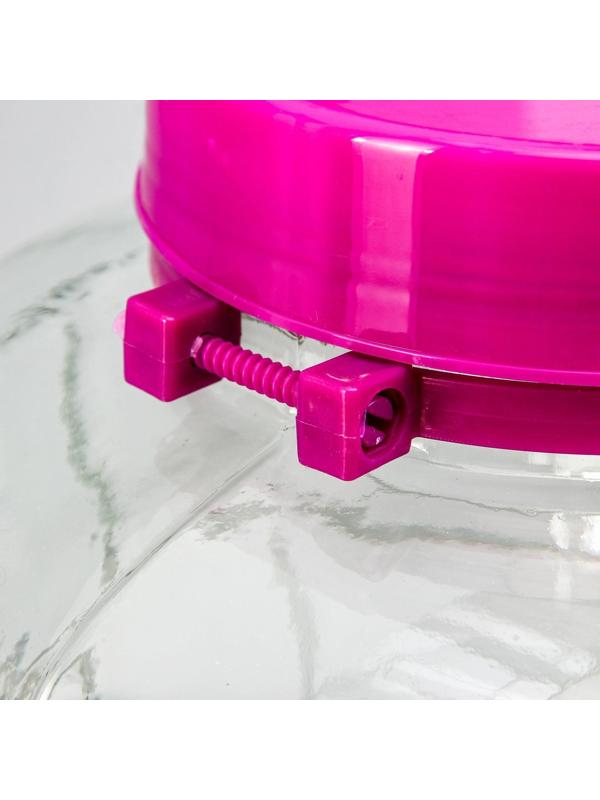 Банка стеклянная с гидрозатвором, 16 л