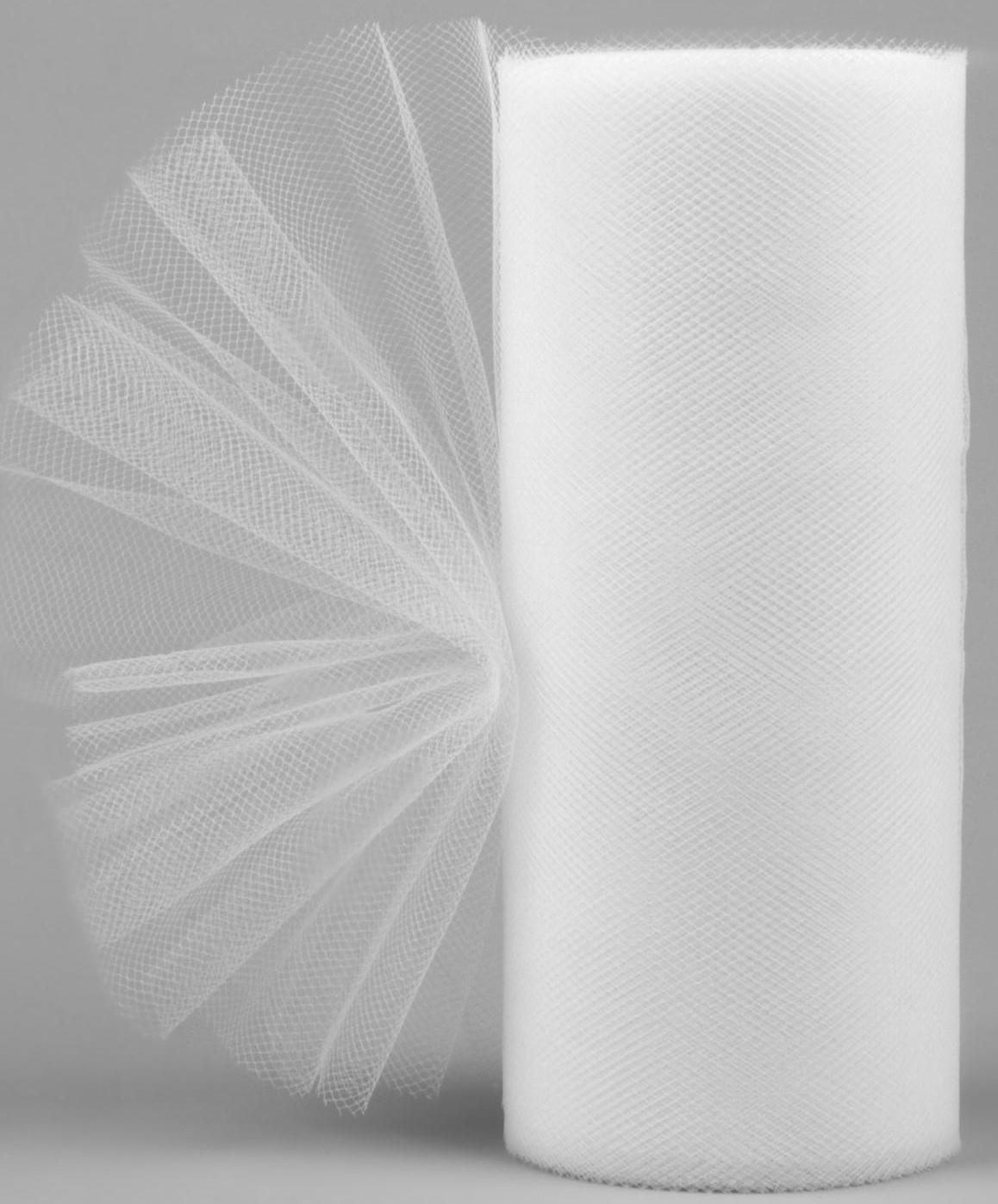 Фатин, 15 см, 11 ± 1 г/кв.м, 23 ± 1 м, цвет белый №1