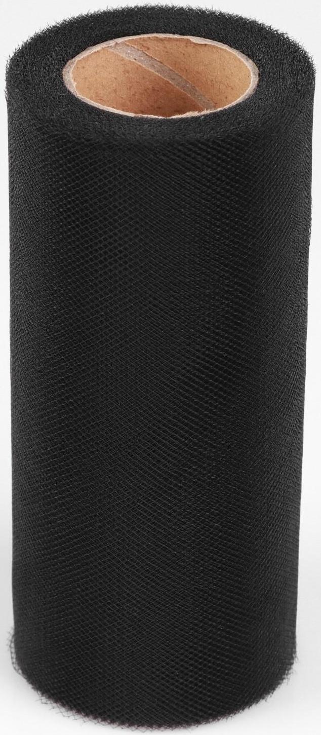 Фатин, 15 см, 11 ± 1 г/кв.м, 23 ± 1 м, цвет чёрный №21