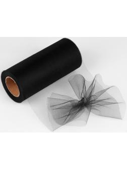 Фатин, 15 см, 11 ± 1 г/кв.м, 23 ± 1 м, цвет чёрный №21