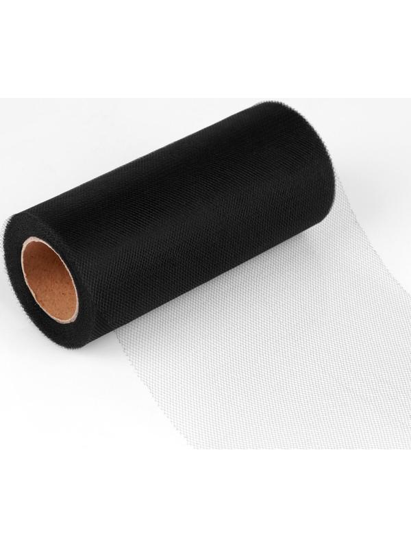 Фатин, 15 см, 11 ± 1 г/кв.м, 23 ± 1 м, цвет чёрный №21