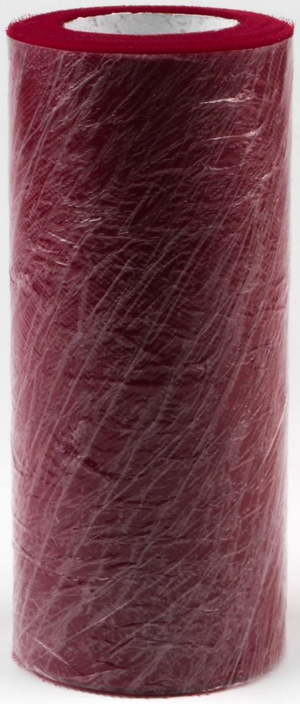 Фатин, 15 см, 11 ± 1 г/кв.м, 23 ± 1 м, цвет бордовый №33