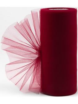 Фатин, 15 см, 11 ± 1 г/кв.м, 23 ± 1 м, цвет бордовый №33