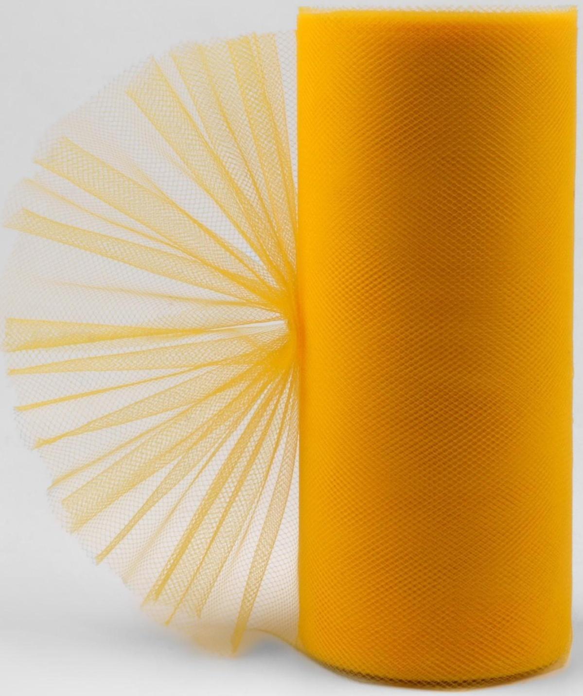 Фатин, 15 см, 11 ± 1 г/кв.м, 23 ± 1 м, цвет тёмно-жёлтый №16