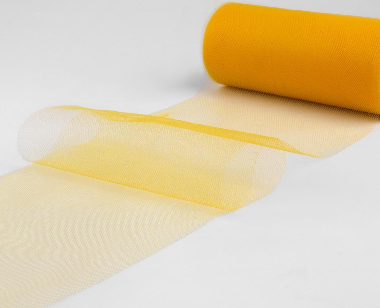 Фатин, 15 см, 11 ± 1 г/кв.м, 23 ± 1 м, цвет тёмно-жёлтый №16