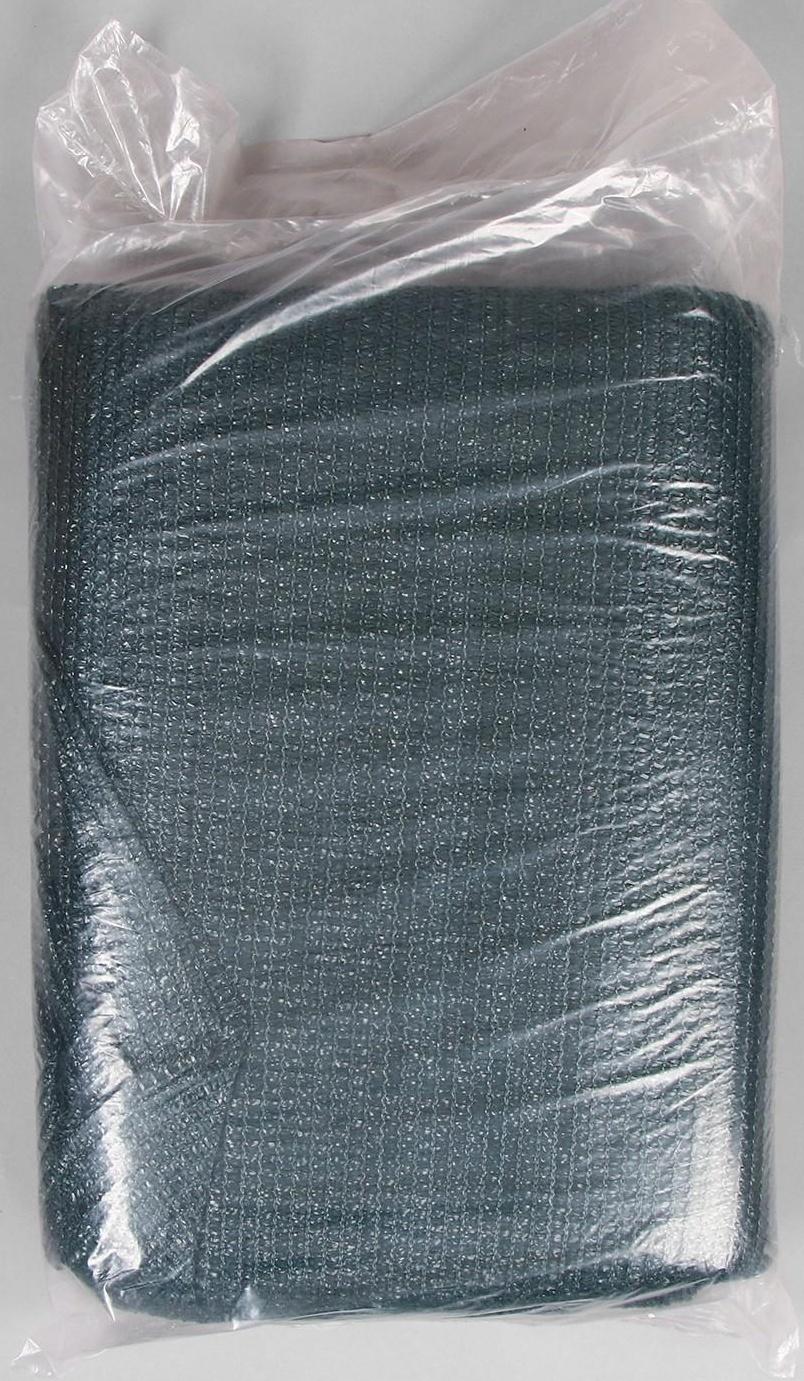 Сетка затеняющая, 10 × 3 м, плотность 80 г/м², зелёная, в наборе 27 клипс