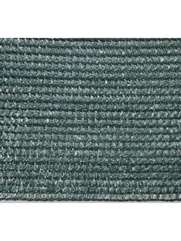 Сетка затеняющая, 10 × 3 м, плотность 80 г/м², зелёная, в наборе 27 клипс