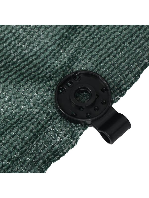 Клипса садовая, в наборе 20 шт., чёрная, «Люверс»