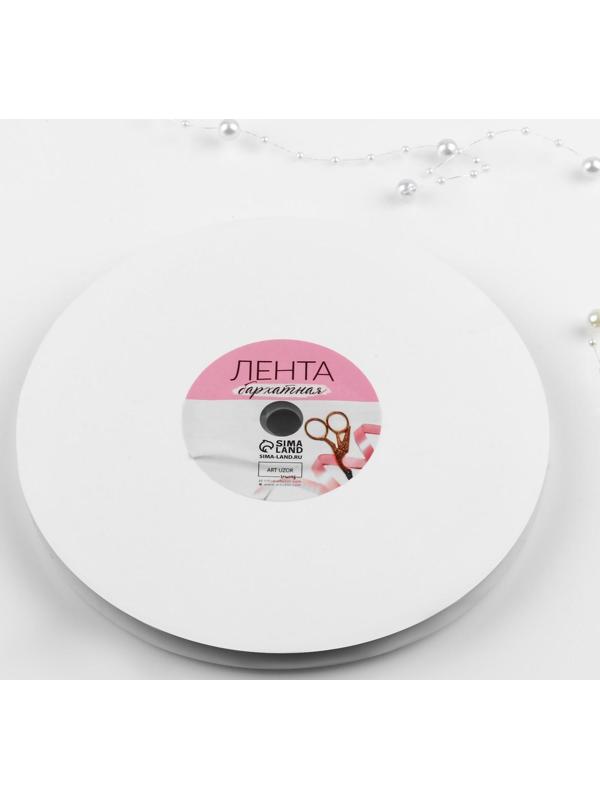 Лента бархатная, 6 мм, 18 ± 1 м, цвет бордовый №43